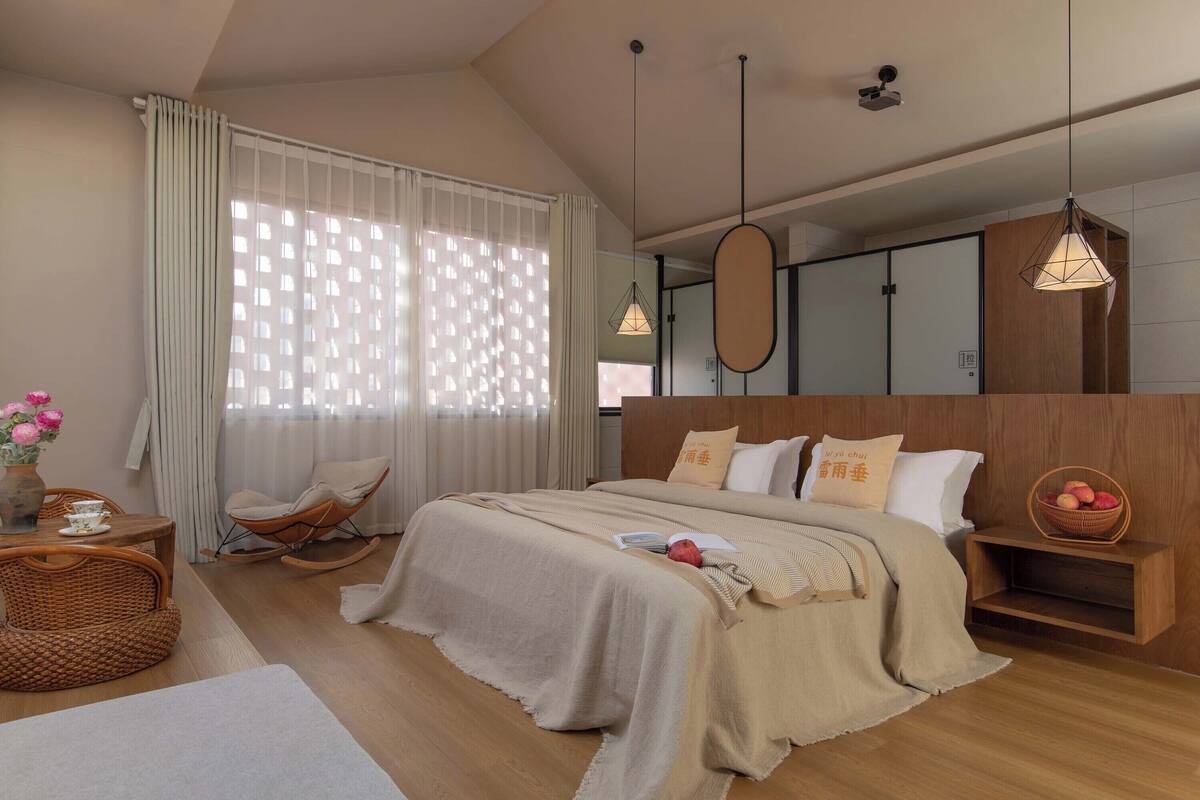 ห้องแฟมิลี่สตูดิโอสวีท | ผ้านวมขนเป็ด, ผ้าม่านกันแสง, ห้องเก็บเสียง, Wi-Fi ฟรี