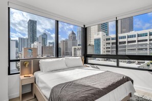2 habitaciones y ropa de cama