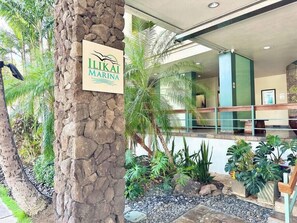 Exterior detail - Modern Studio at Ilikai Marina w/Kitchen (Honolulu)