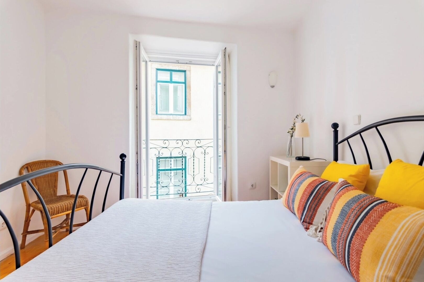 2 bedrooms, iron/ironing board, travel cot, WiFi