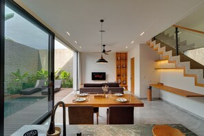 Villa, Pool View | View from room - Villa Vibhava - Umalas (Seminyak)
