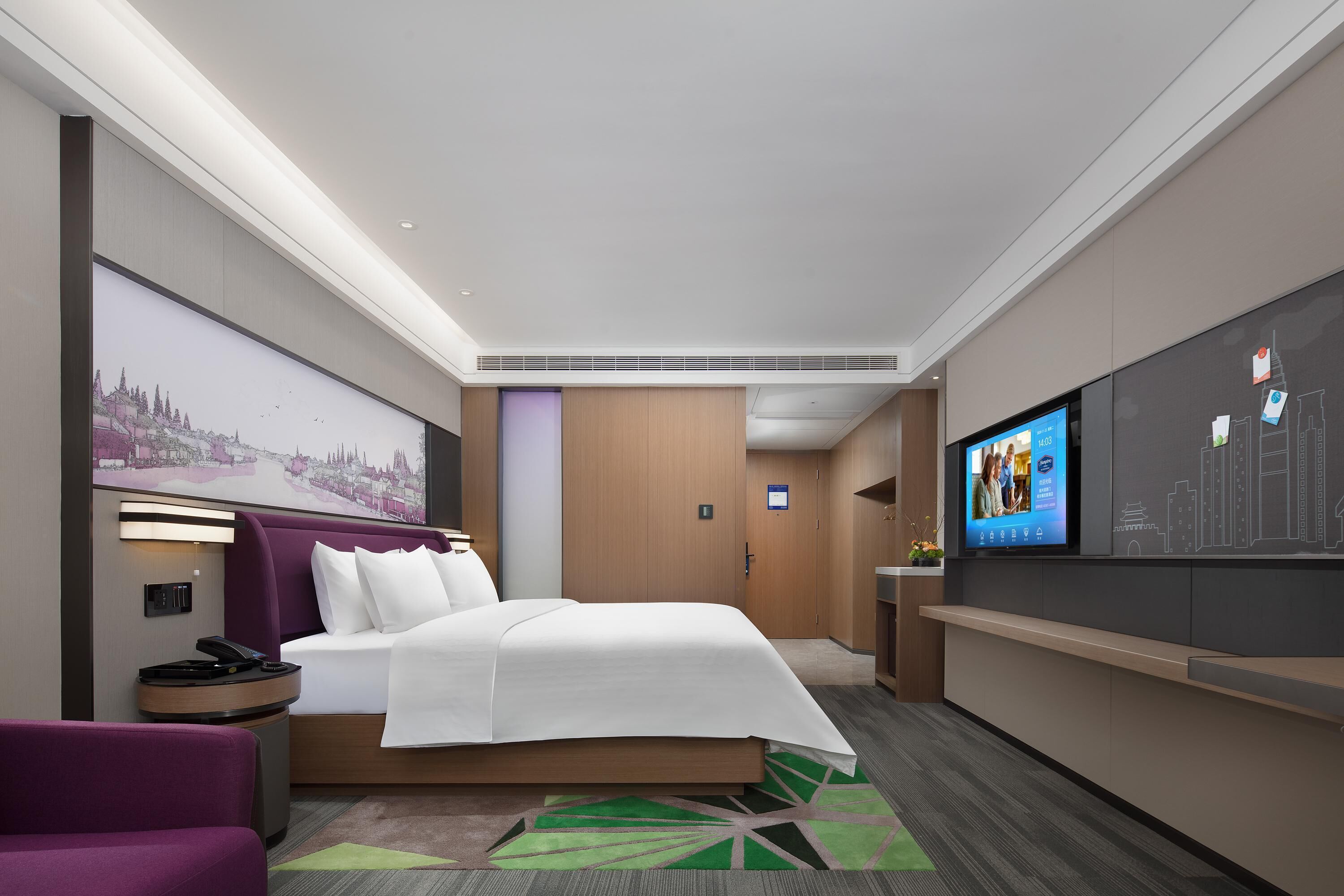 高級雙人房 | 書桌、手提電腦工作空間、免費 Wi-Fi