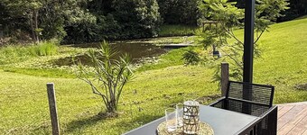 Cute & comfy cabin amongst the animals at The Vale Animal Sanctuary & Farmstay