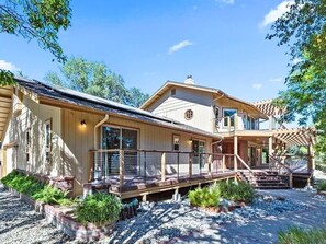 Exterior - Sunlit Modern Retreat with Wraparound Deck & Sustainable Design (Oakhurst)