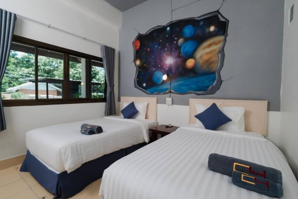 Deluxe Twin Room, Balcony, Resort View | Free WiFi