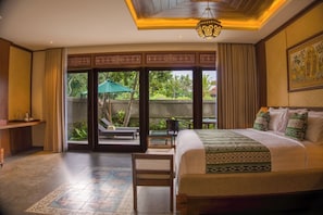 Villa Deluxe, 4 chambres, piscine privée | Bureau, espace de travail pour ordinateur portable, Wi-Fi gratuit