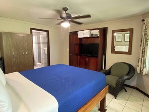 2 多间卧室、熨斗/熨衣板、上网接入、床单