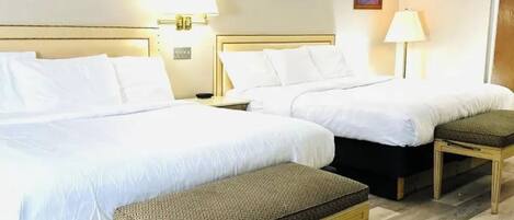 Iron/ironing board, free WiFi, bed sheets