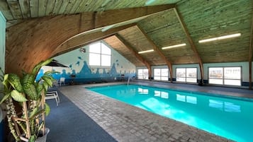 Indoor pool, a heated pool