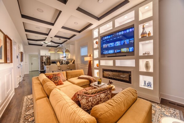 Älytelevisio, takka