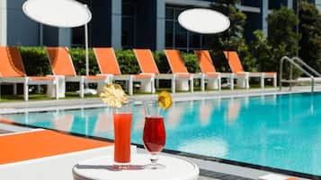 Una piscina riscaldata