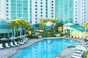 Una piscina climatizada