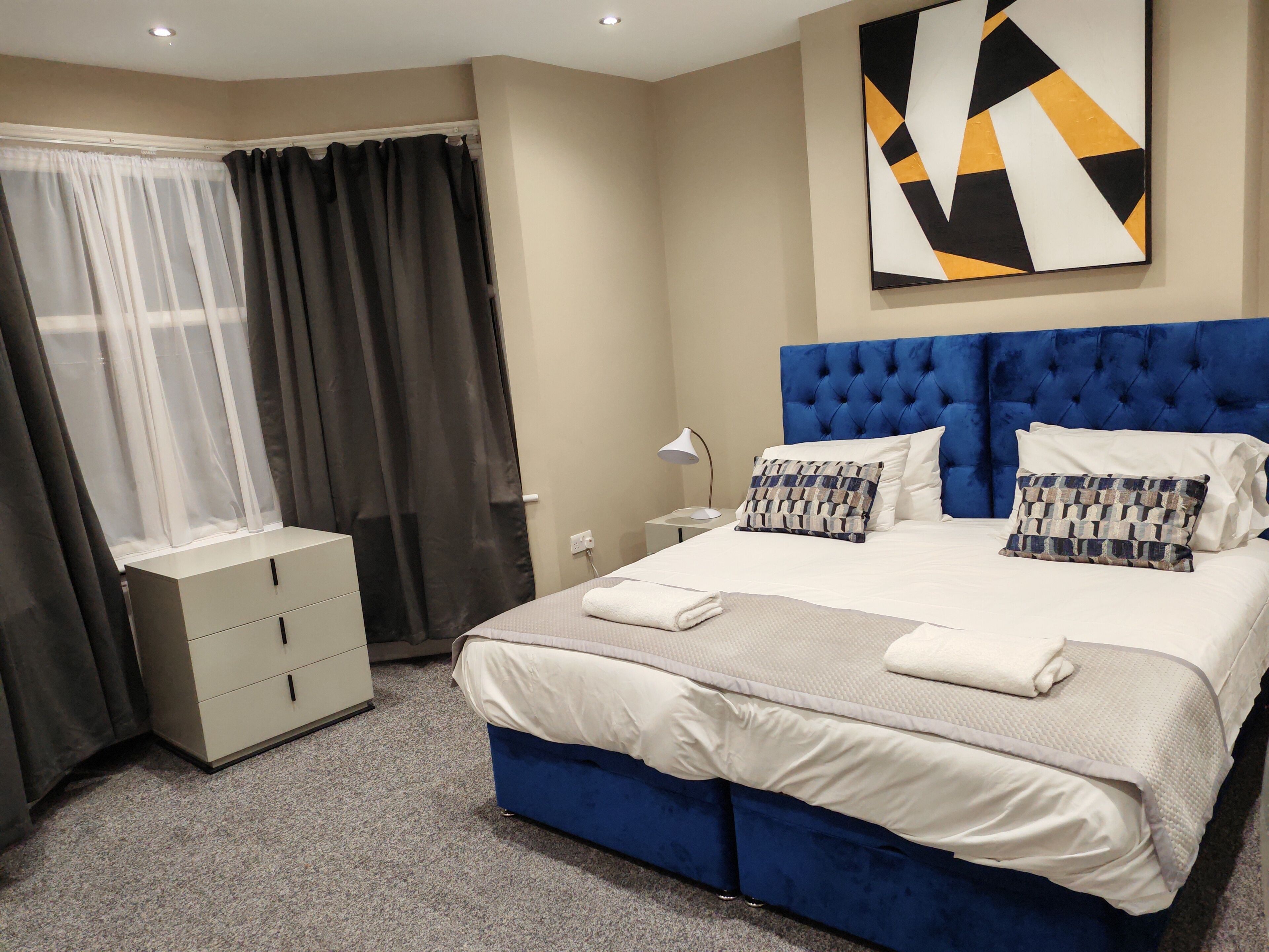 Bügeleisen/Bügelbrett, WLAN, Bettwäsche