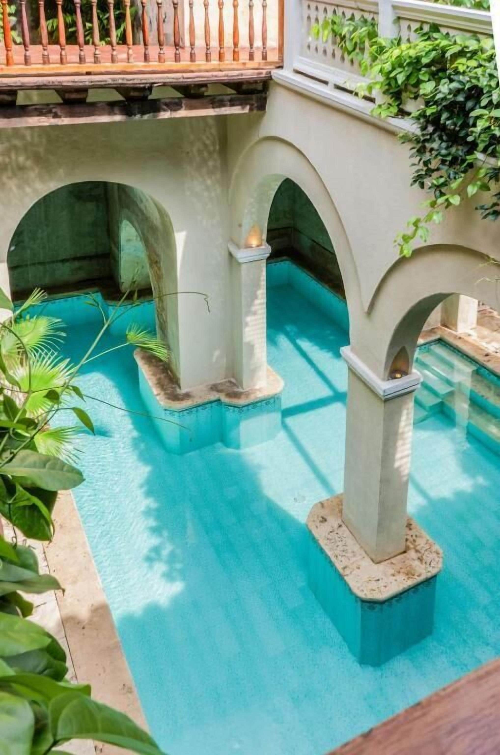 Alberca al aire libre 