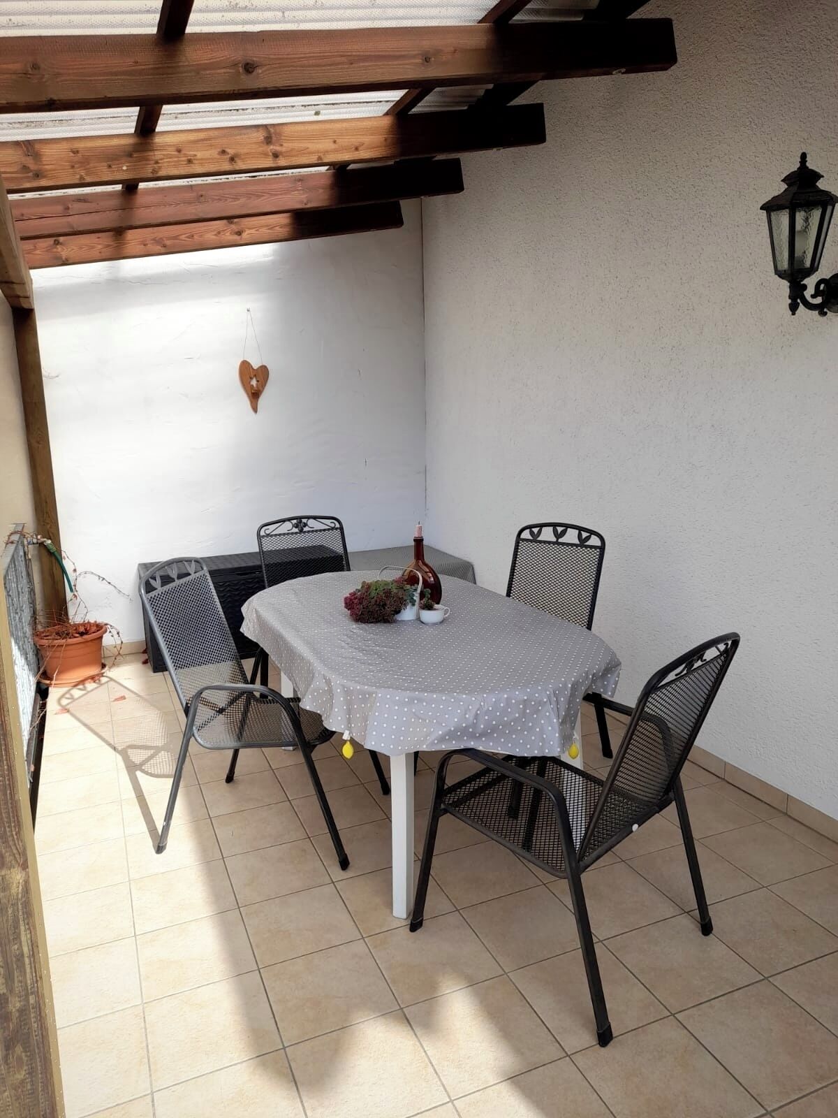 Ferienwohnung Leni (Maroldsweisach)-Balkon