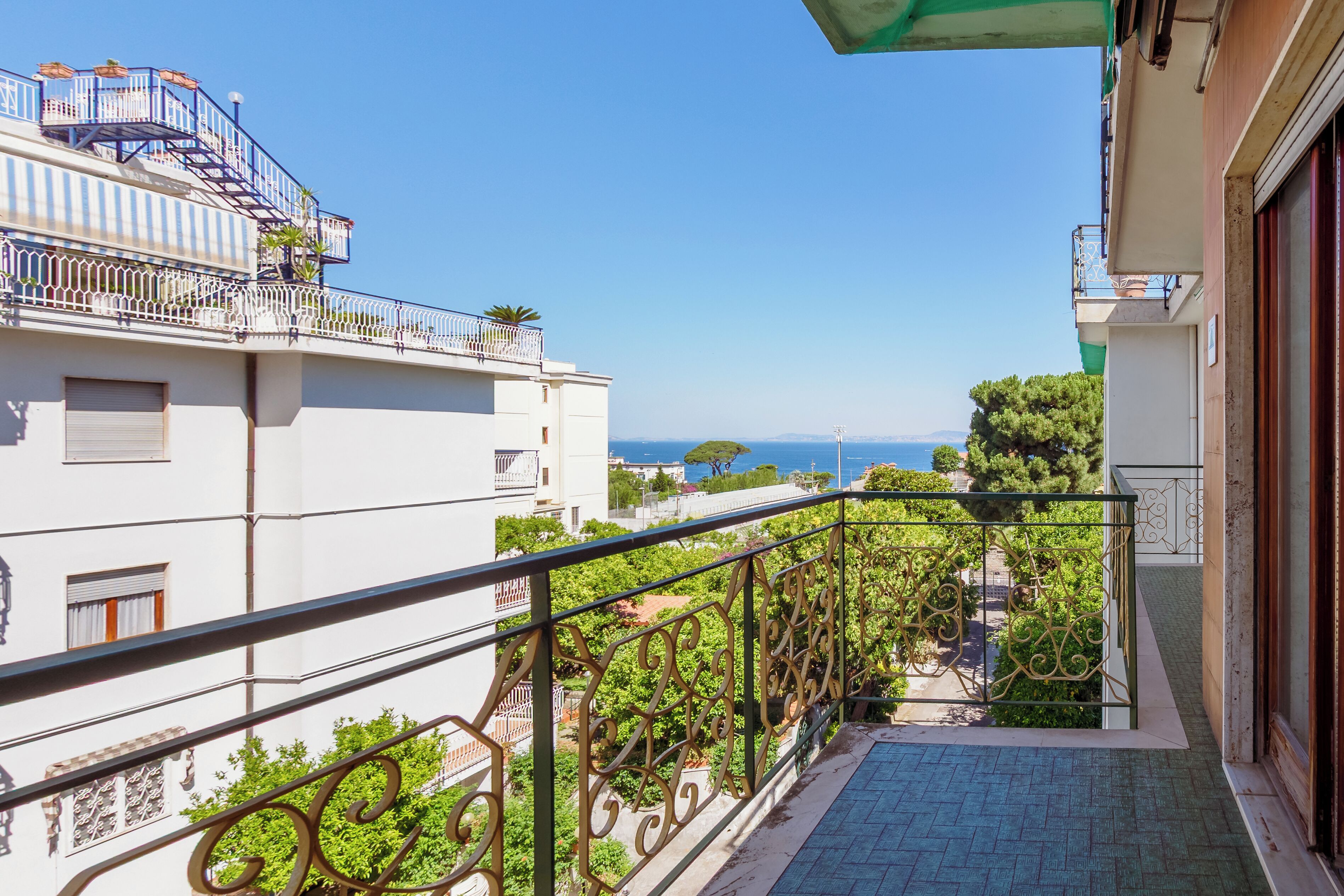 Appartement Confort, balcon, vue mer | Balcon