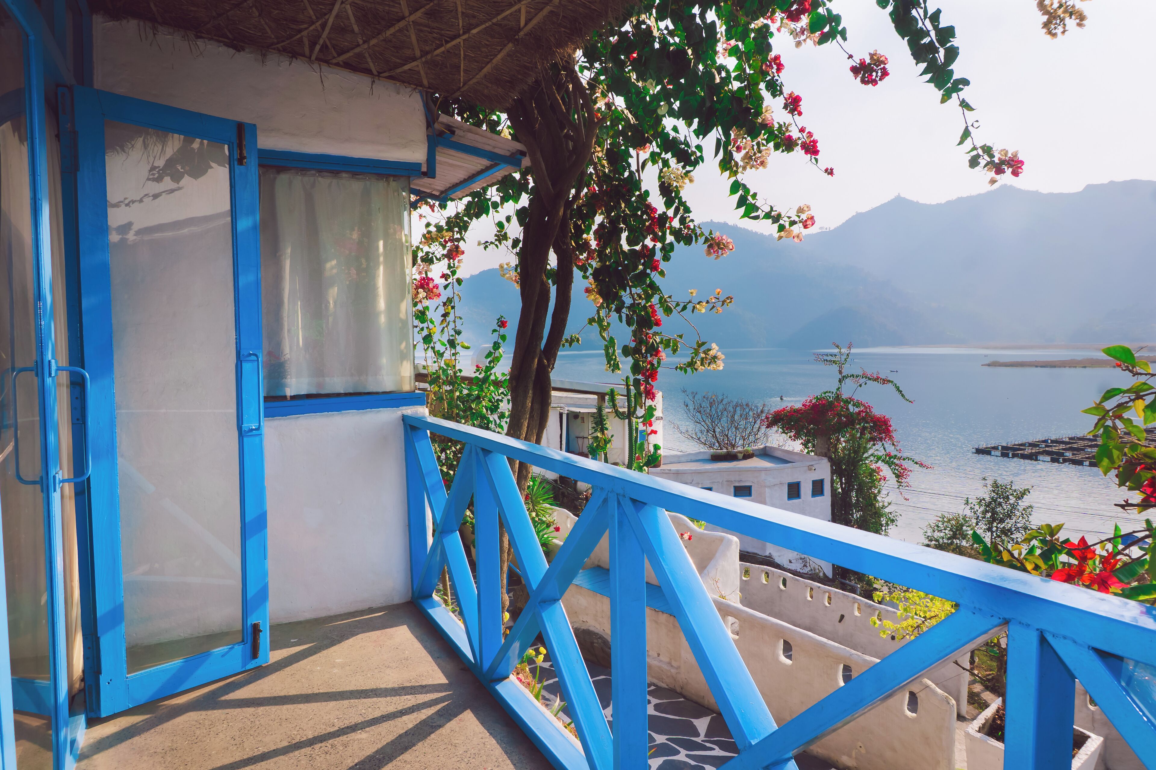 Deluxe Double or Twin Room, Lake View | Property grounds