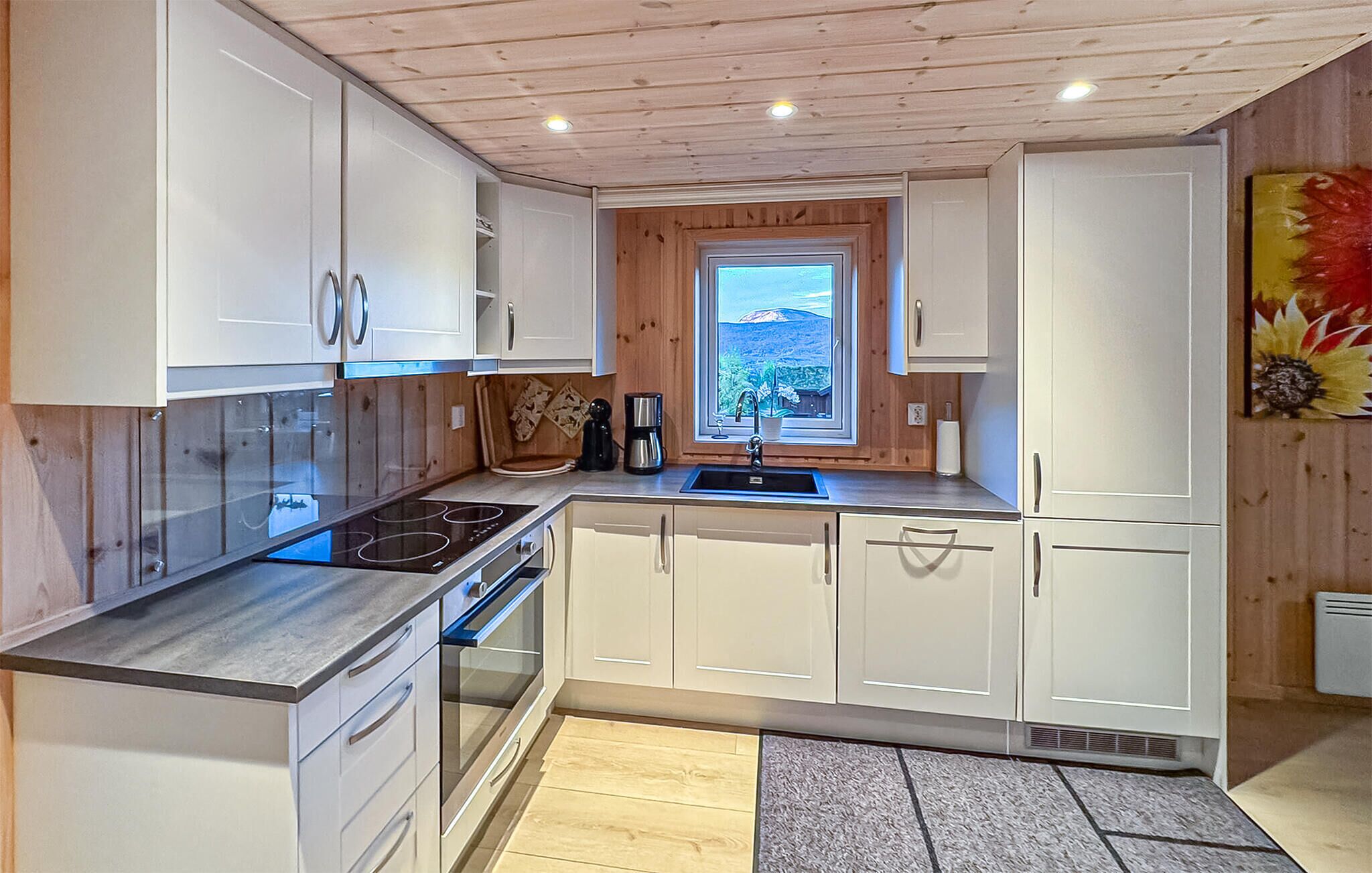 Réfrigérateur, lave-vaisselle, cafetière/bouilloire