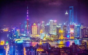 Cozy King Room | View from room - JinglaiHotelShanghai People's Square (Shanghai)