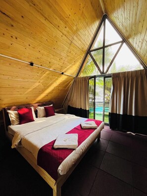 Double Room | Free WiFi - LeafyDen Forest Cottages by Nature Hill (Malvan)