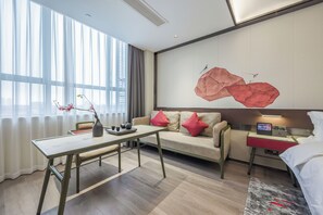 Superior tweepersoonskamer, uitzicht op stad | Interieur