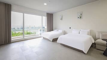 Family Suite, River View | Desk, laptop workspace, free WiFi
