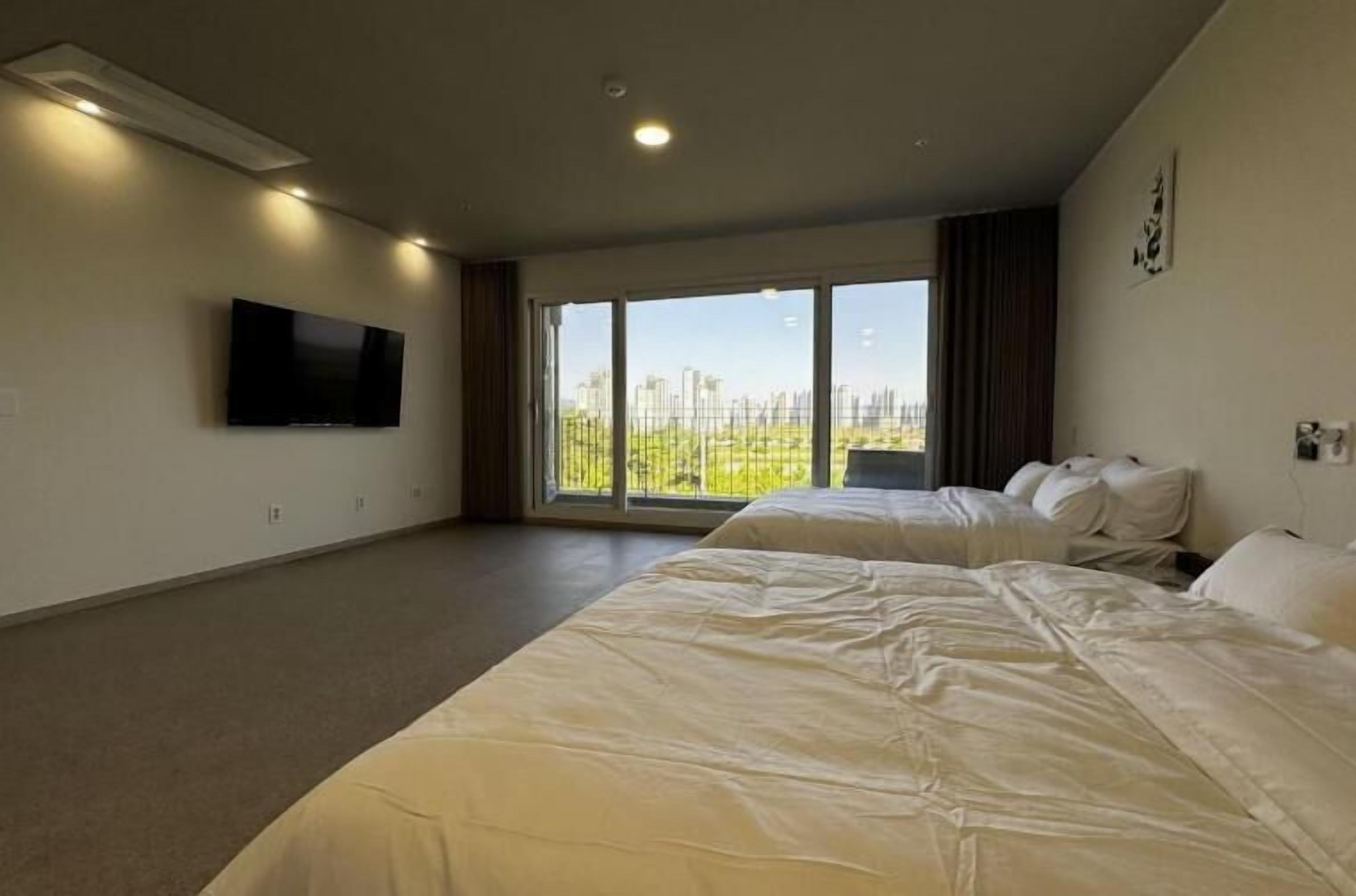 Family Suite, River View | Desk, laptop workspace, free WiFi