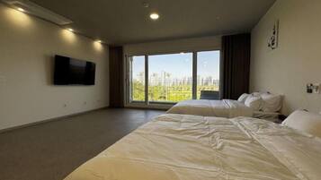 Family Suite, River View | Desk, laptop workspace, free WiFi