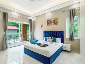 Villa - balkon - udsigt til have | Gratis Wi-Fi