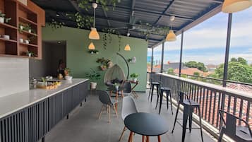 Terrasse sur le toit