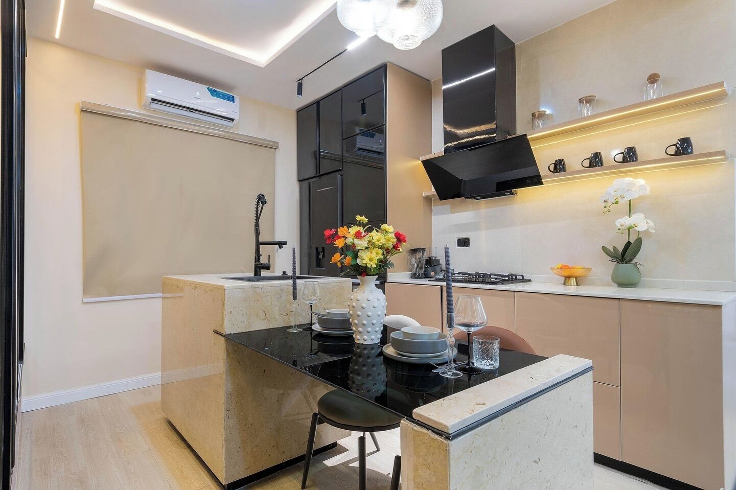 Standard-Apartment, Strandblick | Eigene Küche