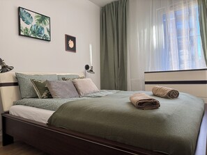 Strygejern/strygebræt, gratis Wi-Fi, sengetøj