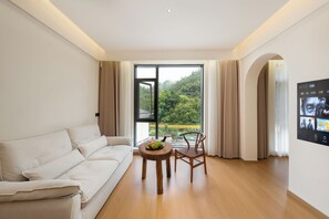 Basic-Suite, Gartenblick | Wohnbereich