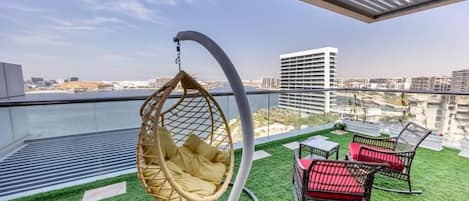 Apartment, Balcony, Beach View | Terrace/patio