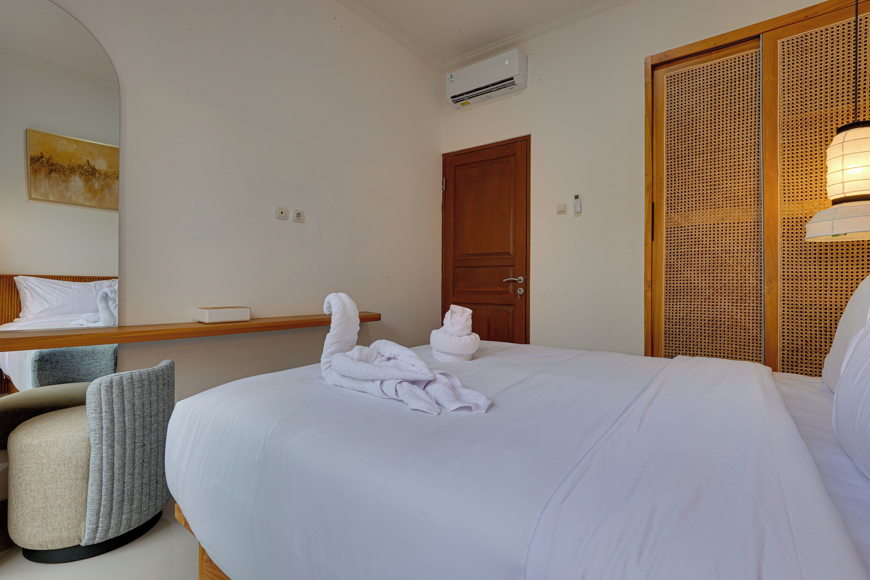 Villa, Balcony, Pool View | In-room safe, free WiFi, bed sheets