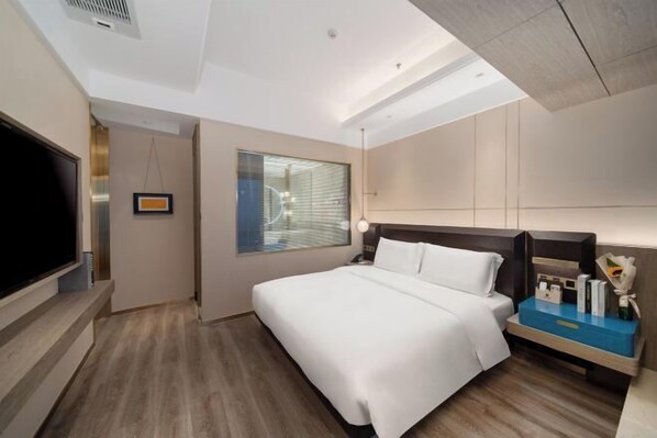 Room - ECHARM PLUS Hotel (Guangzhou Dart International Center Changgang Metro Station) (Guangzhou)
