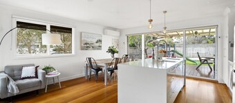 Relaxed Bayside Stay with Outdoor Space