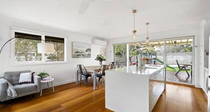 Relaxed Bayside Stay with Outdoor Space