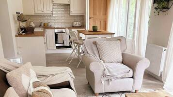 House, 2 Bedrooms, Balcony | Living area | Books