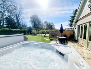 Ferienhaus, 2 Schlafzimmer, Balkon | Pool