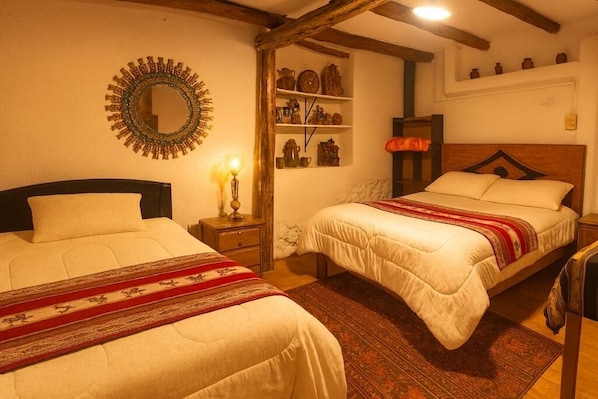 Iron/ironing board, WiFi, bed sheets