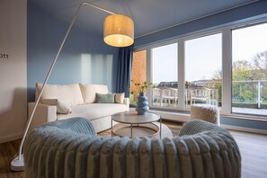 Living area - Penthouse Flensburg - Your temporary home (Flensburg)