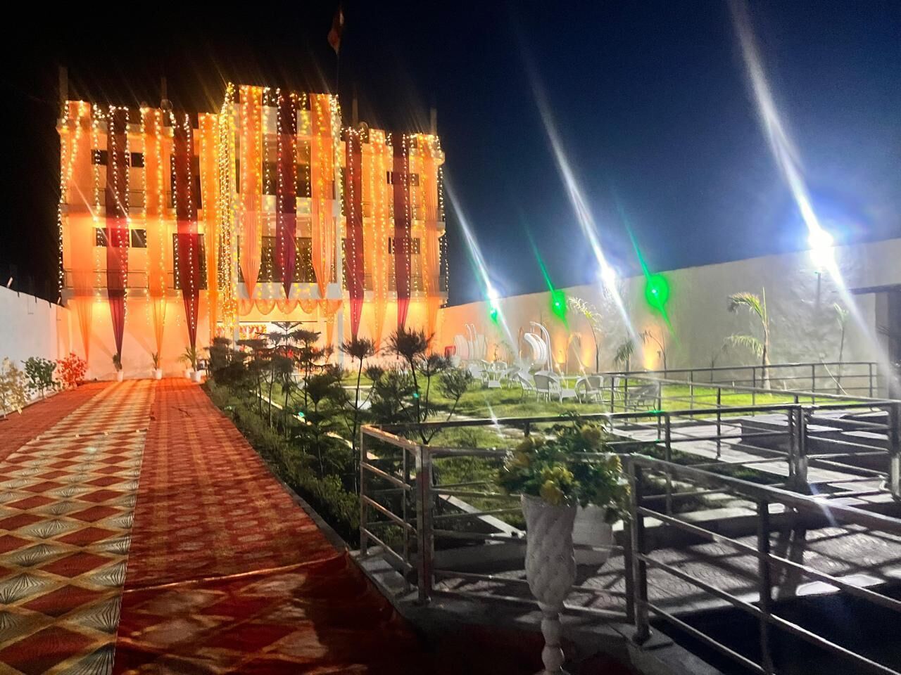 Overnattingsstedets uteområder