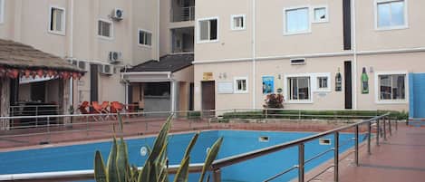 Junior Room, Balcony, City View | Pool