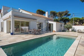 Pool - Villa Standing, Piscine 6P Devant la Plage Villa castel (Sausset-les-Pins)