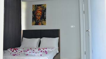 Standaard appartement, balkon | Gratis wifi, beddengoed