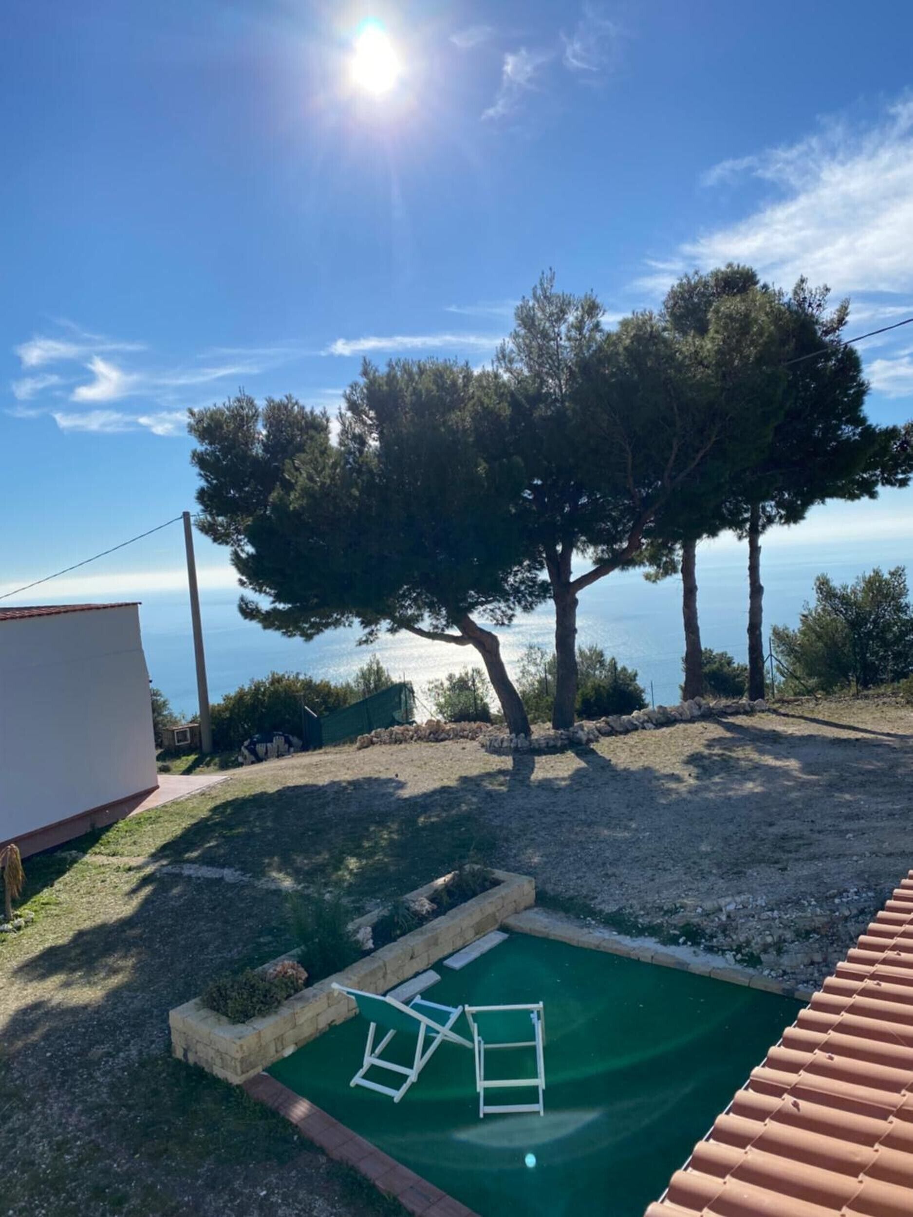 Blick von der Unterkunft