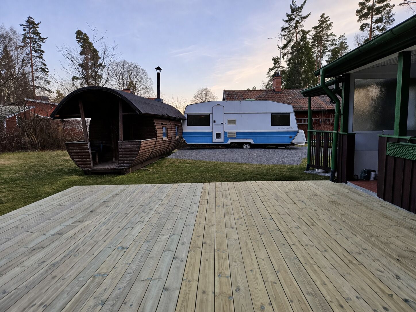 Enceinte de l’hébergement