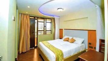 Phòng đôi Deluxe | Truy cập Internet không dây miễn phí, bộ trải giường