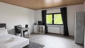 Comfort Apartment, City View | Iron/ironing board, free WiFi